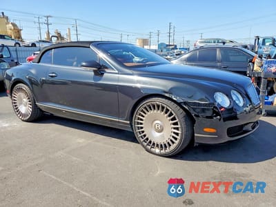 Czwarte zdjęcie samochodu z boku: 2007 BENTLEY CONTINENTAL GTC VIN:SCBDR33W97C047077 - miniatura