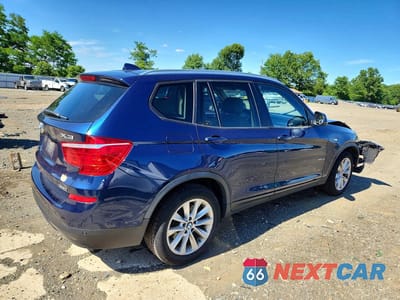 Trzecie zdjęcie samochodu z tyłu: 2017 BMW X3 XDRIVE28I VIN:5UXWX9C34H0T21825 - miniatura