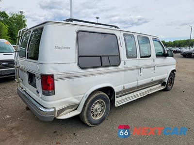 Trzecie zdjęcie samochodu z tyłu: 1997 FORD ECONOLINE E150 VAN VIN:1FDEE14L7VHA27234 - miniatura