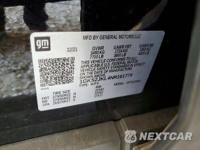 Zdjęcie 13 z 13 samochodu: 2022 GMC YUKON XL DENALI VIN:1GKS2JKL4NR161779 - miniatura