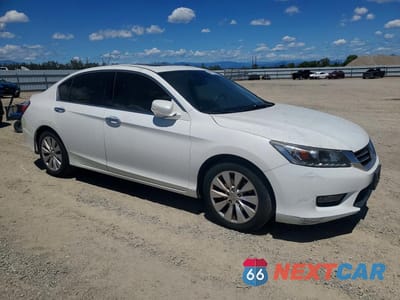 Czwarte zdjęcie samochodu z boku: 2014 HONDA ACCORD EXL VIN:1HGCR3F80EA004716 - miniatura