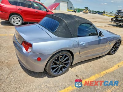 Trzecie zdjęcie samochodu z tyłu: 2007 BMW Z4 3.0SI VIN:4USBU53577LX02580 - miniatura