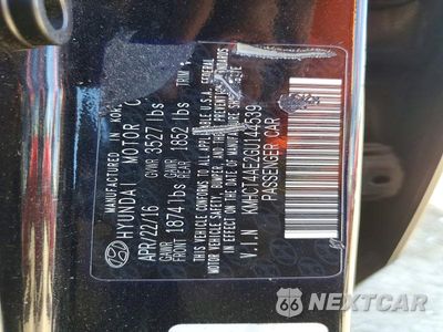 Zdjęcie 12 z 12 samochodu: 2016 HYUNDAI ACCENT SE VIN:KMHCT4AE2GU144539 - miniatura