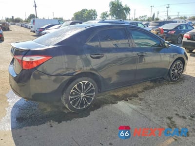 Trzecie zdjęcie samochodu z tyłu: 2015 TOYOTA COROLLA S PLUS VIN:5YFBURHE2FP299023 - miniatura