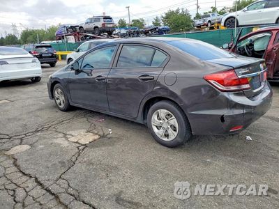 Drugie zdjęcie samochodu z przodu: 2013 HONDA CIVIC LX VIN:2HGFB2F57DH593524 - miniatura