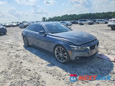 Czwarte zdjęcie samochodu z boku: 2019 BMW 440I GRAN COUPE VIN:WBA4J5C57KBM66385 - miniatura