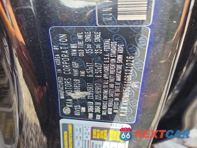 Zdjęcie 13 z 13 samochodu: 2016 KIA SEDONA LX VIN:KNDMB5C11G6121026 - miniatura