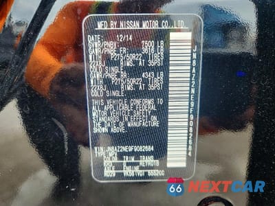 Zdjęcie 12 z 12 samochodu: 2015 INFINITI QX80 BASE VIN:JN8AZ2NE9F9082684 - miniatura