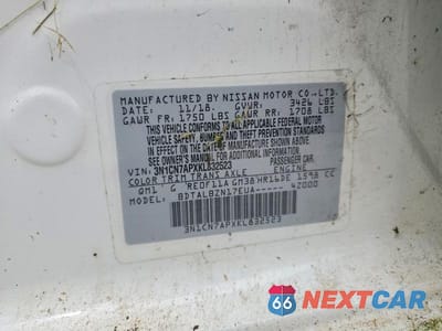 Zdjęcie 13 z 13 samochodu: 2019 NISSAN VERSA SV VIN:3N1CN7APXKL832523 - miniatura