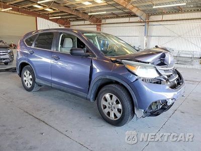 Czwarte zdjęcie samochodu z boku: 2014 HONDA CR-V LX VIN:3CZRM3H38EG712300 - miniatura