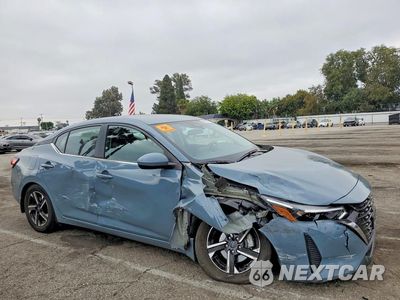 Czwarte zdjęcie samochodu z boku: 2025 NISSAN SENTRA SV VIN:3N1AB8CV6SY385600 - miniatura