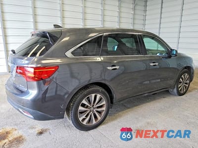Trzecie zdjęcie samochodu z tyłu: 2014 ACURA MDX TECHNOLOGY VIN:5FRYD4H45EB001013 - miniatura
