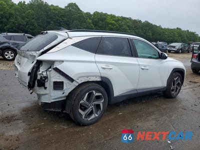 Trzecie zdjęcie samochodu z tyłu: 2022 HYUNDAI TUCSON SEL VIN:5NMJF3AE3NH006820 - miniatura