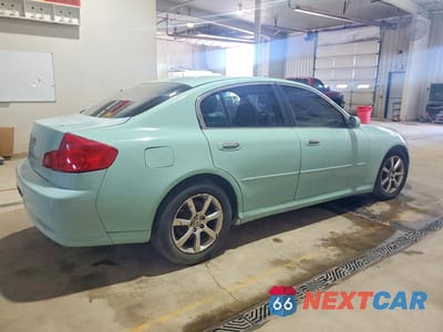 Trzecie zdjęcie samochodu z tyłu: 2006 INFINITI G35 BASE VIN:JNKCV51E06M519815 - miniatura