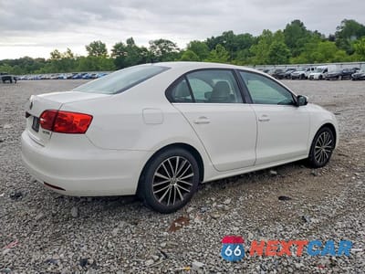 Trzecie zdjęcie samochodu z tyłu: 2012 VOLKSWAGEN JETTA SEL VIN:3VWLX7AJ8CM376646 - miniatura