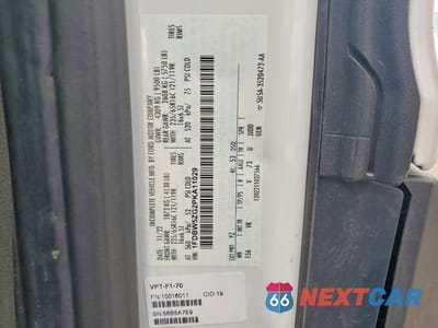 Zdjęcie 12 z 12 samochodu: 2023 FORD TRANSIT DELIVERY TRUCK VIN:1FDBW5ZG2PKA11029 - miniatura