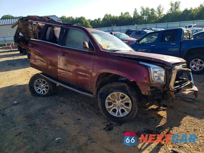 Czwarte zdjęcie samochodu z boku: 2018 GMC YUKON XL K1500 SLT VIN:1GKS2GKC5JR328793 - miniatura