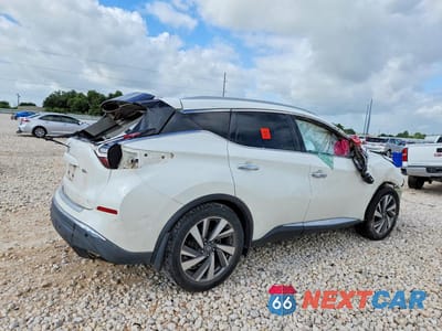 Trzecie zdjęcie samochodu z tyłu: 2019 NISSAN MURANO SL VIN:5N1AZ2MJ7KN130898 - miniatura