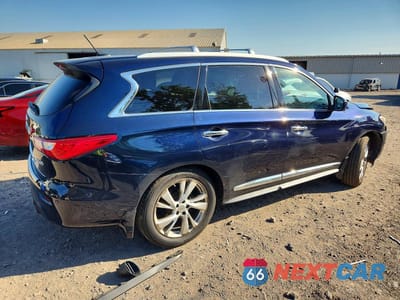 Trzecie zdjęcie samochodu z tyłu: 2015 INFINITI QX60 BASE VIN:5N1AL0MM4FC536719 - miniatura
