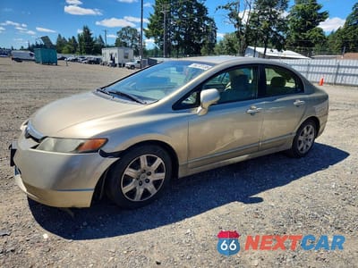 2007 HONDA CIVIC LX 1HGFA16597L013999 - główne zdjęcie licytacji z USA - miniatura