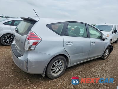 Trzecie zdjęcie samochodu z tyłu: 2017 TOYOTA PRIUS V TWO VIN:JTDZN3EUXHJ064400 - miniatura