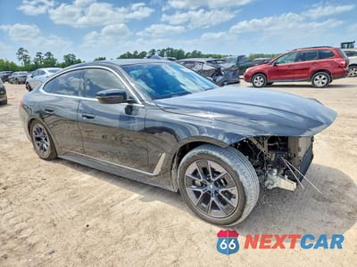 Czwarte zdjęcie samochodu z boku: 2023 BMW I4 EDRIVE 40 VIN:WBY73AW03PFP73392 - miniatura