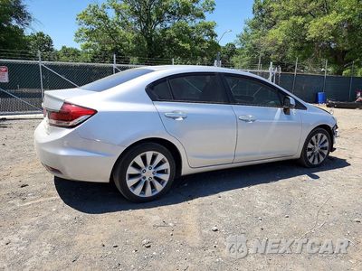 Trzecie zdjęcie samochodu z tyłu: 2013 HONDA CIVIC LX VIN:2HGFB2F54DH566846 - miniatura