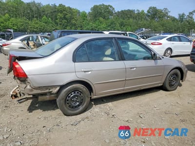 Trzecie zdjęcie samochodu z tyłu: 2002 HONDA CIVIC LX VIN:1HGES16692L005069 - miniatura