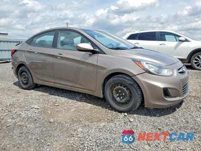 Czwarte zdjęcie samochodu z boku: 2014 HYUNDAI ACCENT GLS VIN:KMHCT4AE6EU679094 - miniatura