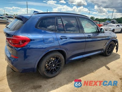 Trzecie zdjęcie samochodu z tyłu: 2019 BMW X3 XDRIVEM40I VIN:5UXTS3C51K0Z06479 - miniatura