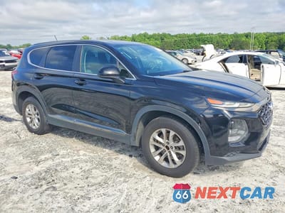 Czwarte zdjęcie samochodu z boku: 2019 HYUNDAI SANTA FE SE VIN:5NMS23AD1KH107227 - miniatura