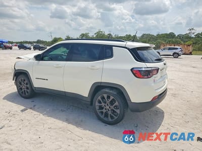 Drugie zdjęcie samochodu z przodu: 2021 JEEP COMPASS 80TH EDITION VIN:3C4NJCEBXMT531620 - miniatura