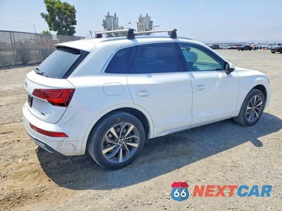 Trzecie zdjęcie samochodu z tyłu: 2021 AUDI Q5 PREMIUM PLUS VIN:WA1BAAFY9M2019448 - miniatura
