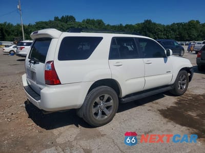 Trzecie zdjęcie samochodu z tyłu: 2007 TOYOTA 4RUNNER LIMITED VIN:JTEZU17R070095512 - miniatura