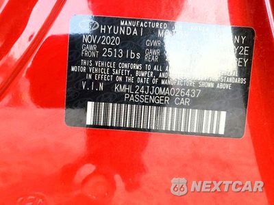 Zdjęcie 13 z 13 samochodu: 2021 HYUNDAI SONATA HYBRID BLUE VIN:KMHL24JJ0MA026437 - miniatura