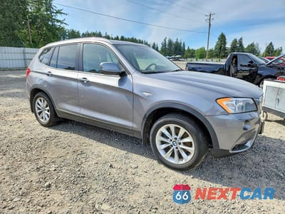Czwarte zdjęcie samochodu z boku: 2014 BMW X3 XDRIVE28I VIN:5UXWX9C51E0D32152 - miniatura