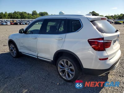 Drugie zdjęcie samochodu z przodu: 2017 BMW X3 XDRIVE28I VIN:5UXWX9C37H0T21026 - miniatura