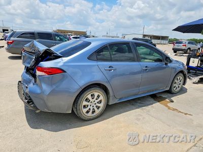 Trzecie zdjęcie samochodu z tyłu: 2020 TOYOTA COROLLA LE VIN:JTDEPRAE1LJ109548 - miniatura