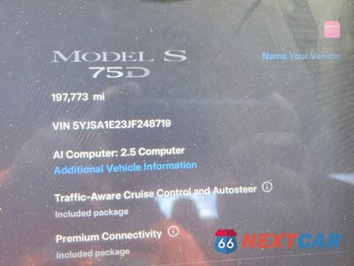Zdjęcie 9 z 12 samochodu: 2018 TESLA MODEL S VIN:5YJSA1E23JF248719 - miniatura