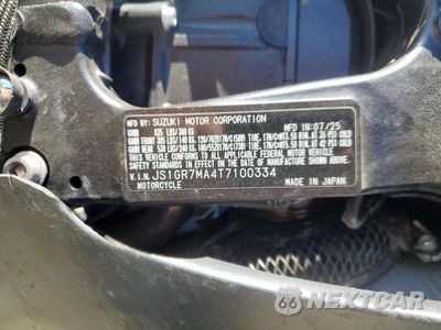 Zdjęcie 9 z 9 samochodu: 2026 SUZUKI GSX-R750 R VIN:JS1GR7MA4T7100334 - miniatura