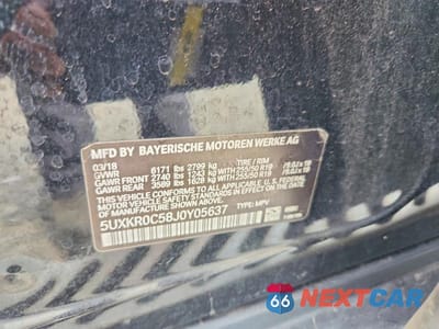 Zdjęcie 13 z 13 samochodu: 2018 BMW X5 XDRIVE35I VIN:5UXKR0C58J0Y05637 - miniatura