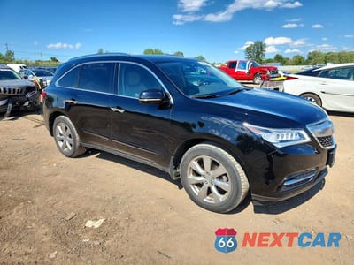 Czwarte zdjęcie samochodu z boku: 2016 ACURA MDX ADVANCE VIN:5FRYD4H93GB032114 - miniatura