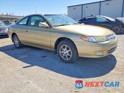 Czwarte zdjęcie samochodu z boku: 2000 TOYOTA CAMRY SOLARA SE VIN:2T1CG22P4YC406220 - miniatura