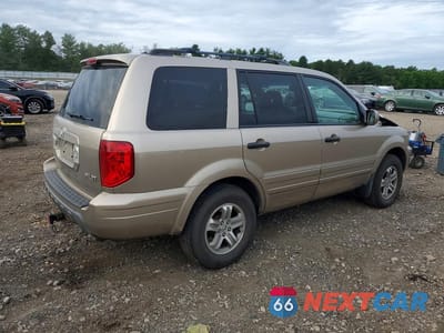 Trzecie zdjęcie samochodu z tyłu: 2005 HONDA PILOT EX VIN:5FNYF18485B052838 - miniatura