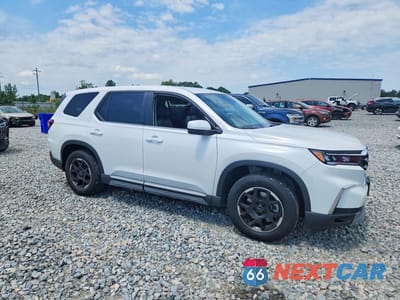 Czwarte zdjęcie samochodu z boku: 2025 HONDA PILOT EXL VIN:5FNYG2H44SB016644 - miniatura