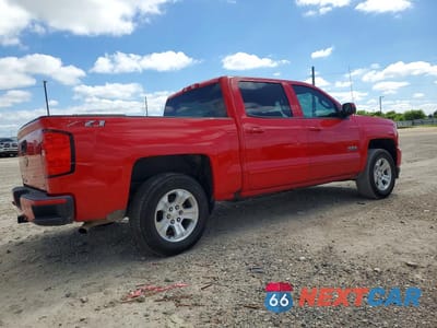 Trzecie zdjęcie samochodu z tyłu: 2018 CHEVROLET SILVERADO K1500 LT VIN:3GCUKREC8JG172793 - miniatura