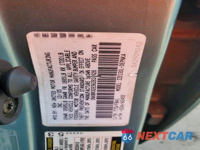 Zdjęcie 12 z 12 samochodu: 2006 TOYOTA COROLLA LE VIN:1NXBR32E56Z636628 - miniatura