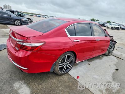 Trzecie zdjęcie samochodu z tyłu: 2017 HONDA ACCORD SPORT SPECIAL EDITION VIN:1HGCR2F14HA263596 - miniatura