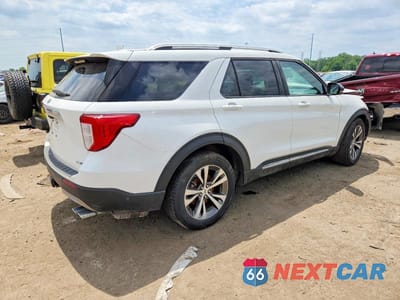 Czwarte zdjęcie samochodu z boku: 2020 FORD EXPLORER PLATINUM VIN:1FM5K8HC5LGA24685 - miniatura