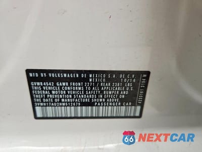 Zdjęcie 12 z 12 samochodu: 2017 VOLKSWAGEN GOLF ALLTRACK S VIN:3VWH17AU2HM512679 - miniatura